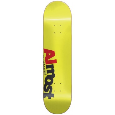 ALMOST Most 8,5" HYB Deck yellow