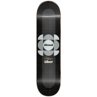 ALMOST Mullen über expanded 8,25" Skateboard Deck silver
