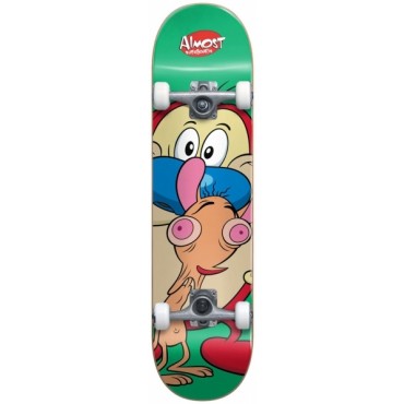ALMOST Ren & Stimpy On my back 7,0" Complete soft wheels