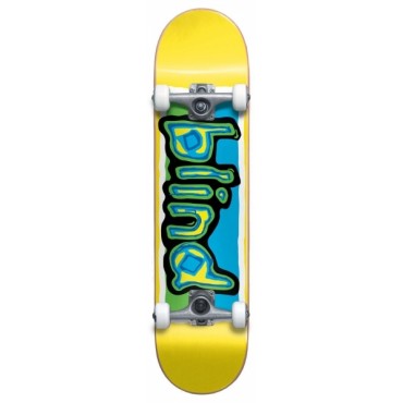 BLIND Colored Logo FP Complete Skateboard 8,0" yellow 
