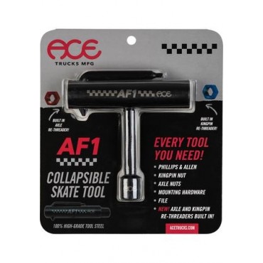ACE AF1 Skate Tool black mit Gewindeschneider