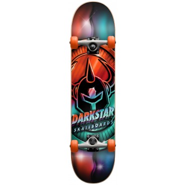 DARKSTAR Anodize FP Complete Skateboard 7,25" red with soft wheels