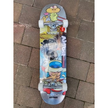 ALMOST Youness Ren & Stimpy room mate 8.0" premium Complete Skateboard 