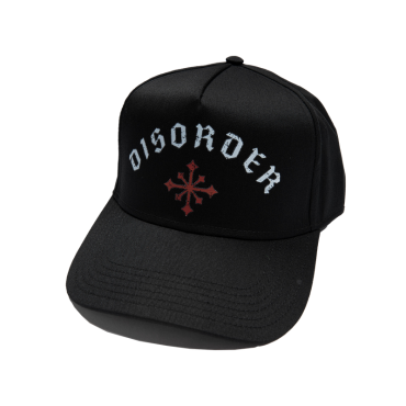 DISORDER Snapback Caps Arch Logo black