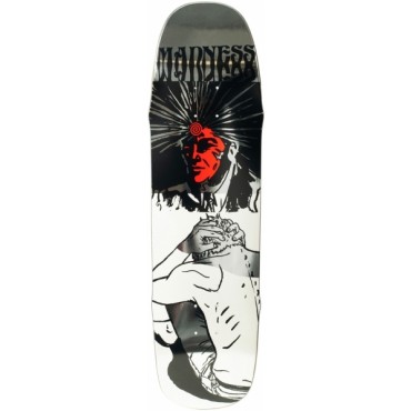 MADNESS Breakdown R7 8,5" Skateboard shaped Deck silver