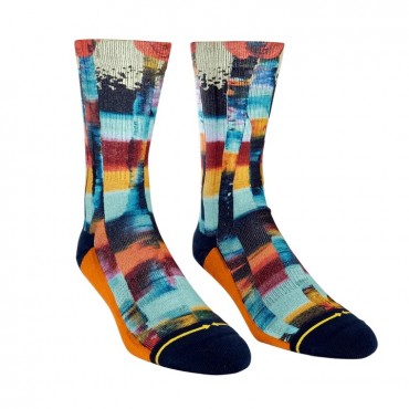 Merge4 Scotty Greathouse abstract blanket Sock Medium 