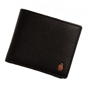 NNSNS Kaching wallet black leather