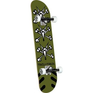 POWELL PERALTA Vato Rat Complete Skateboard 7,0" olive