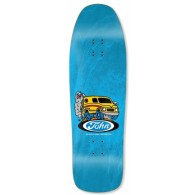 BLACK LABEL Lucero man van 9,0" Skateboard shaped Deck blue 90 reissue