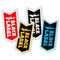 BLACK LABEL sticker Ant Logo assorted