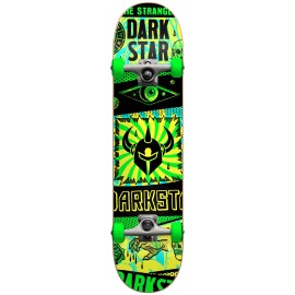DARKSTAR Collapse FP Complete Skateboard 7,375" green with stocking 