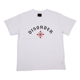 DISORDER T-Shirt Arch Logo white L